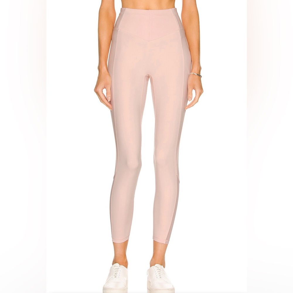 NWT Le ORE Pink XXS Andria Paneled leggings
